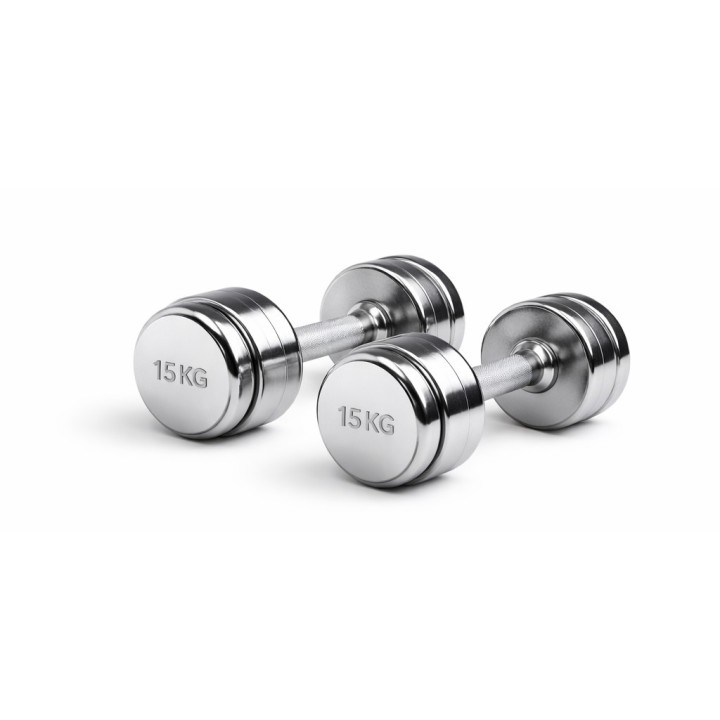 VigorX Hanteln Premium Chrom