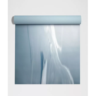 NordFit faltbare Trainingsmatte in blau-weiß marmoriert