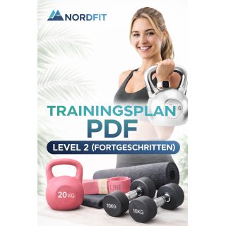 NordFit Trainingsplan PDF Level 2 (Fortgeschritten)