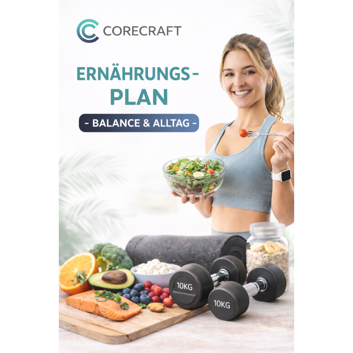 CoreCraft Ernährungsplan - Balance & Alltag