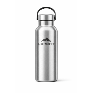 NordFit Trinkflasche Edelstahl